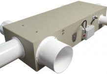 Установка канального увлажнителя