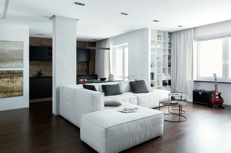 Белый диван в интерьере: какой выбрать, куда поставить, с чем сочетать (90 фото) | ivd.ru