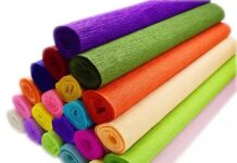 Гофрированная бумага: яркий и красивый материал для творчества