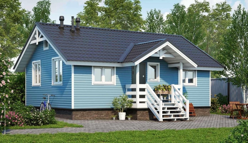 Дачные домики: 71 фото, советы по выбору технологии постройки и стилю | ivd.ru