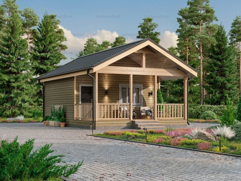 Дачные домики: 71 фото, советы по выбору технологии постройки и стилю | ivd.ru