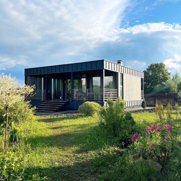 Дачные домики: 71 фото, советы по выбору технологии постройки и стилю | ivd.ru