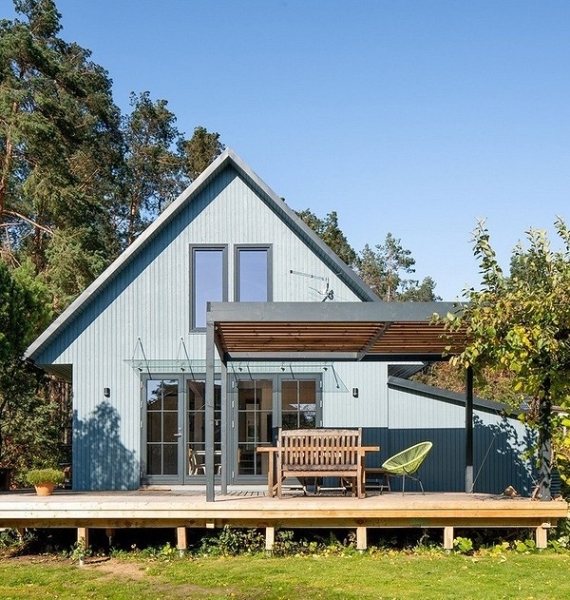 Дачные домики: 71 фото, советы по выбору технологии постройки и стилю | ivd.ru