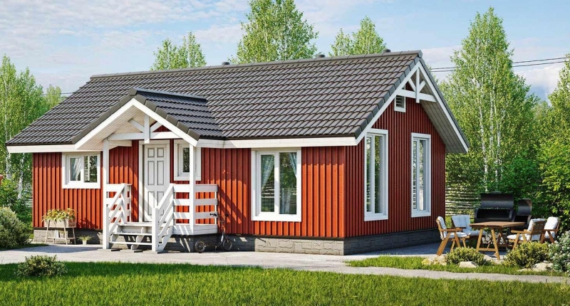 Дачные домики: 71 фото, советы по выбору технологии постройки и стилю | ivd.ru