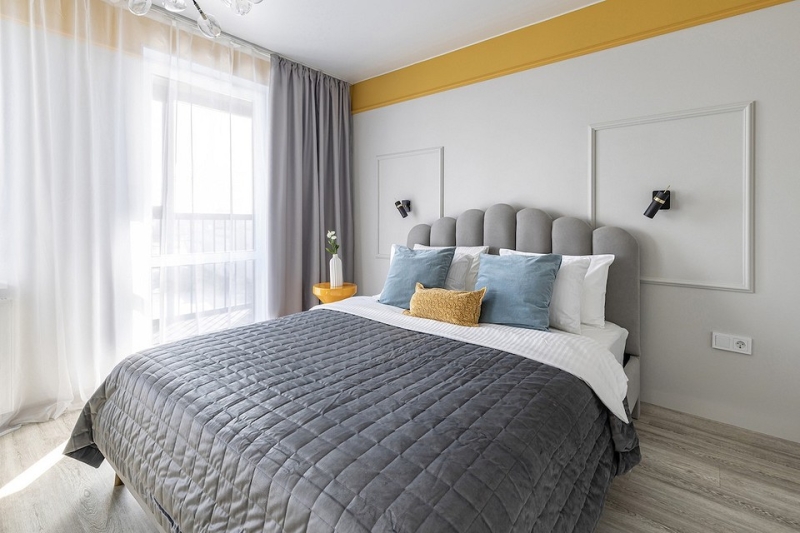 До и после: маленькая студия 27 кв. м для троих гостей