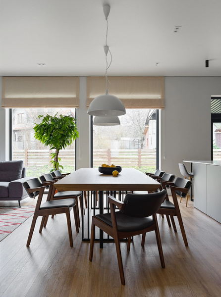 Кухня-гостиная в частном доме: идеи обустройства и примеры проектов с планировками (90 фото)