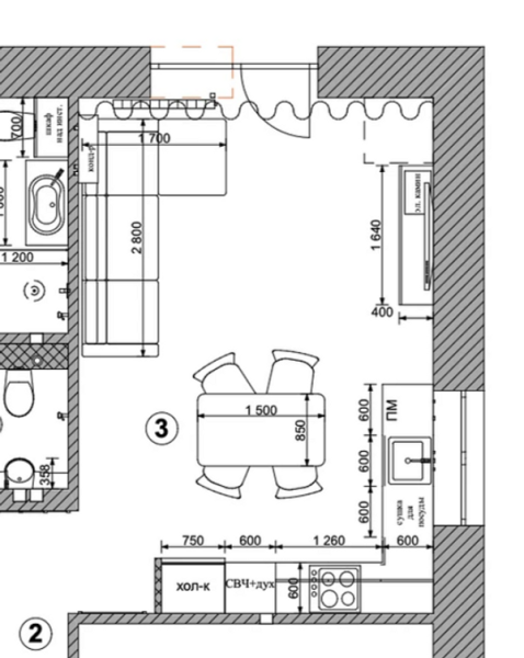 Кухня-гостиная в частном доме: идеи обустройства и примеры проектов с планировками (90 фото)