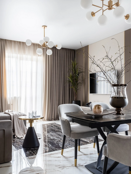 Кухня-гостиная в частном доме: идеи обустройства и примеры проектов с планировками (90 фото)