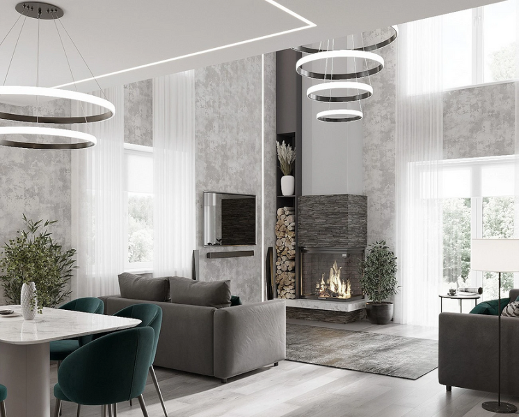 Кухня-гостиная в частном доме: идеи обустройства и примеры проектов с планировками (90 фото)