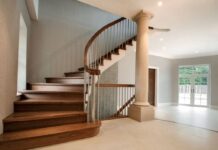 Отделка бетонной лестницы в частном доме