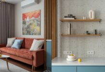 Яркие цвета и классная перепланировка: квартира 76 кв. м для семьи