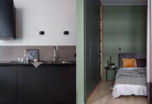 Однушка 42 кв. м с функциями двушки: спальня вместо гардеробной, большая кухня, полноценная гостиная