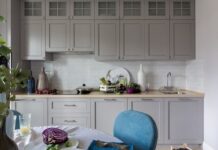 Серая кухня: секреты оформления, красивые сочетания и 105 трендовых интерьеров