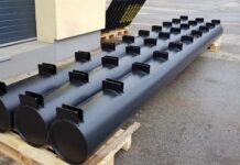 Понтоны из пластиковых гофрированных труб