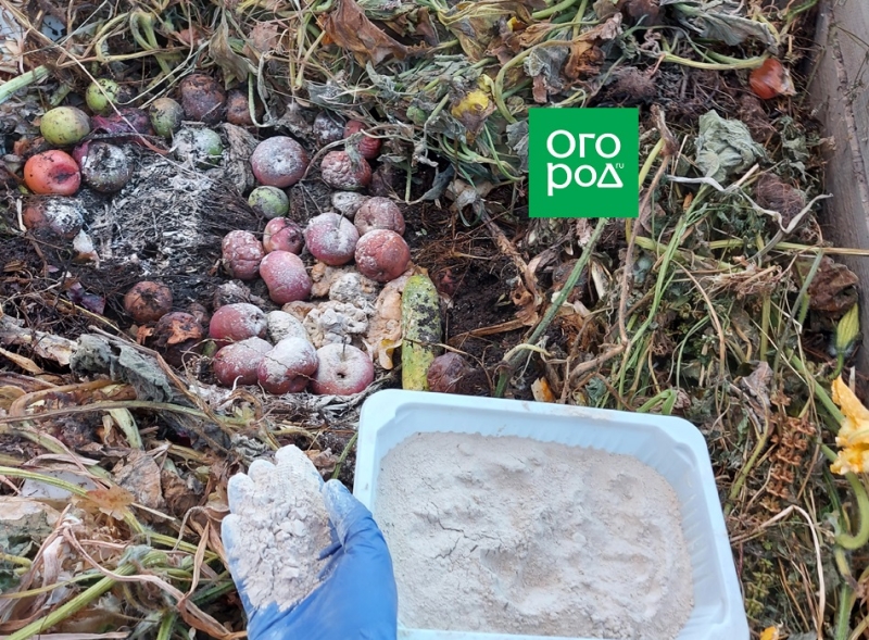 Готовим здоровый компост: закладка кучи, содержимое, ускорители 