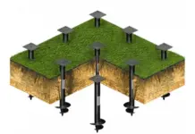 Технология монтажа свай для фундамента