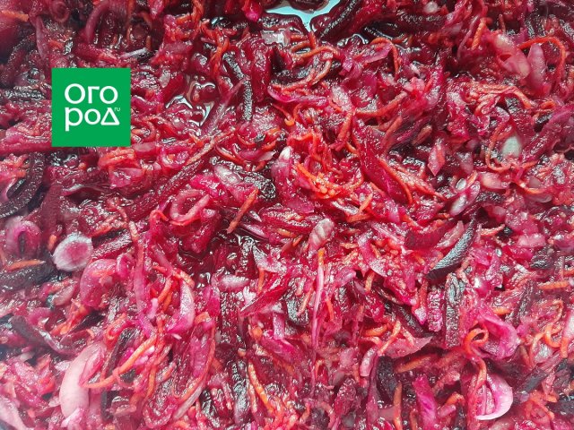 Заправка для борща из свеклы на зиму – мастер-класс с фото 