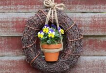 Идеи декора из ивовых прутьев