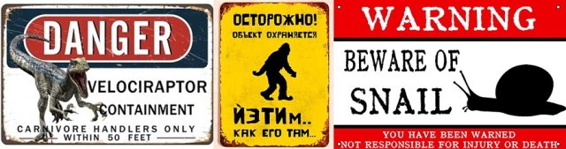 Смешные таблички на забор и адресники – украшаем участок с юмором 