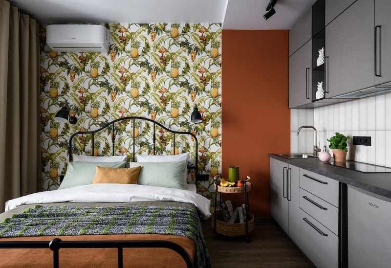 5 красивых спален с акцентной стеной