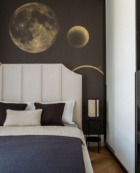 5 красивых спален с акцентной стеной