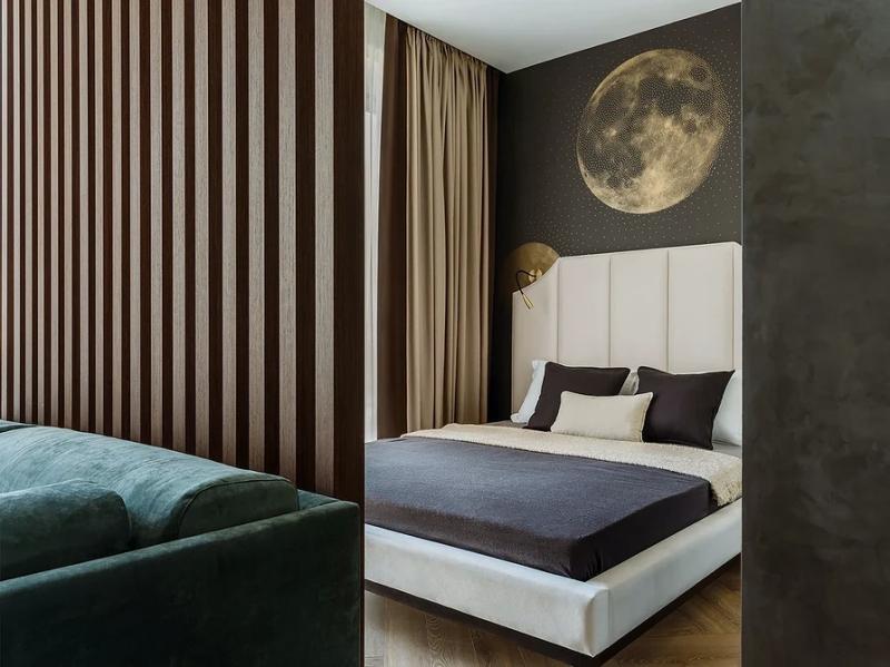 5 красивых спален с акцентной стеной