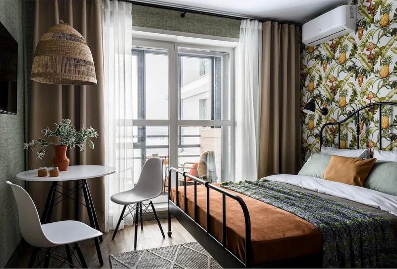 5 красивых спален с акцентной стеной