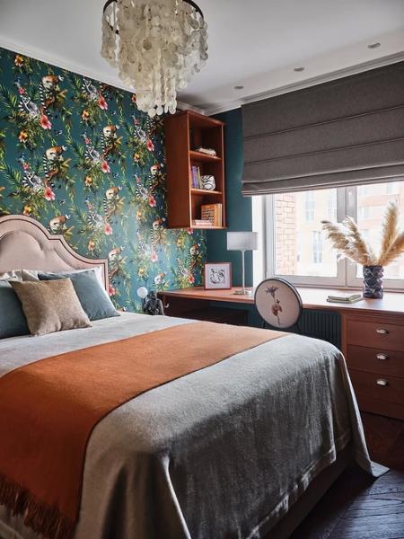 5 красивых спален с акцентной стеной