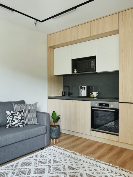 Из проектов профи: 5 суперкомпактных кухонь в студиях | ivd.ru