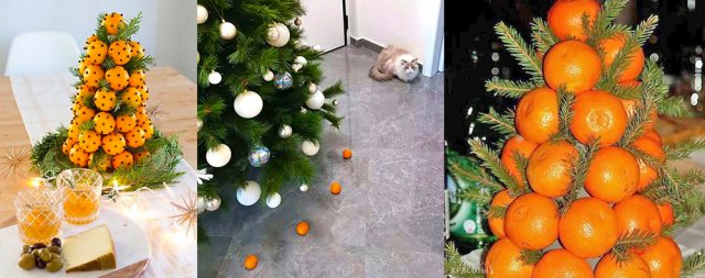 Спасти новогоднюю елку от кота – выполнима ли "миссия"? 