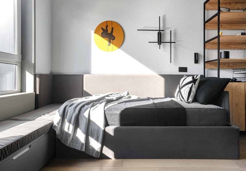 Светлый, но не скучный: интерьер для семьи с двумя детьми | ivd.ru